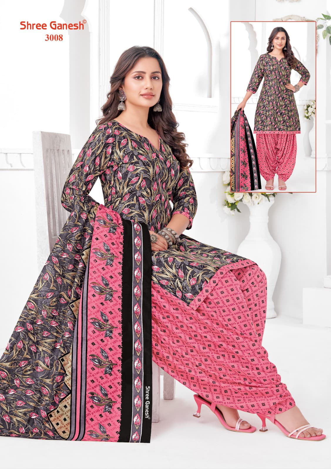 Hansika Special Vol 1 By Shree Ganesh Cotton Dress Material Exporters In India